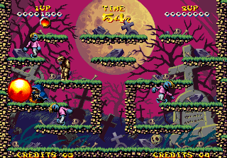 Nightmare in the Dark screenshot 3 for Neo Geo